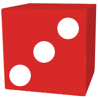 dadi 6 facce risultato 3